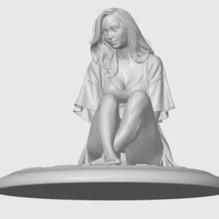 Ana de Armas 3D - Model thumbnail 2