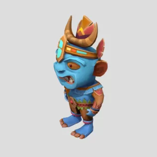 Tribal Monster - Model thumbnail 2