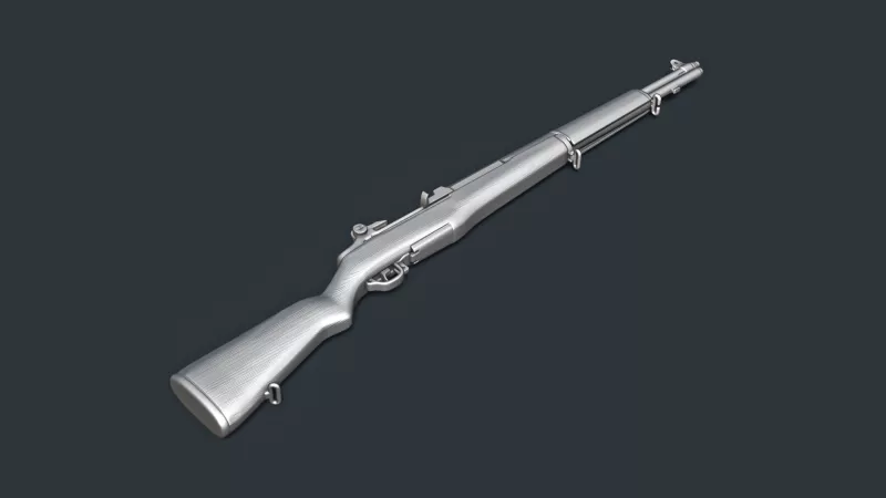 M1 Garand Rifle RoZ - Model preview 6