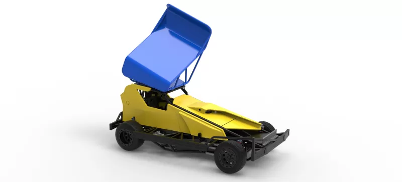 BriSCA Formula 1 Stock Car for Dirt Version 2 Scale 1:25 - Model preview 24