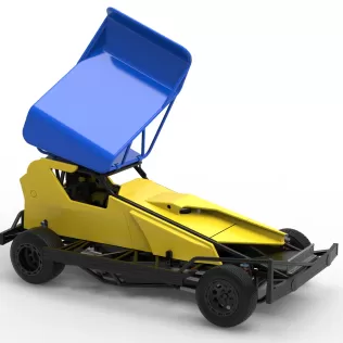 BriSCA Formula 1 Stock Car for Dirt Version 2 Scale 1:25 - Model thumbnail 24