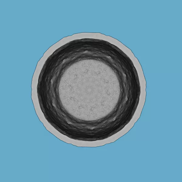 Weathered Clay Pot - Model preview 2