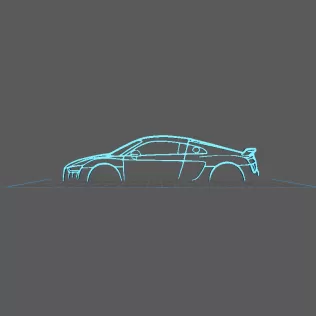 Audi - R8 Wall Art