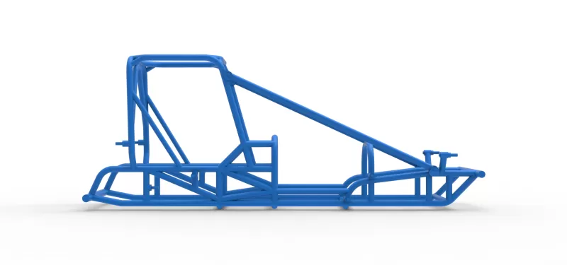 Frame of Dirt Silver Crown Champ car Scale 1:25 - Model preview 14