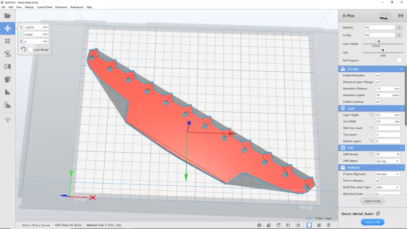 Sheet Metal Body Tools and Washer - Model preview 10