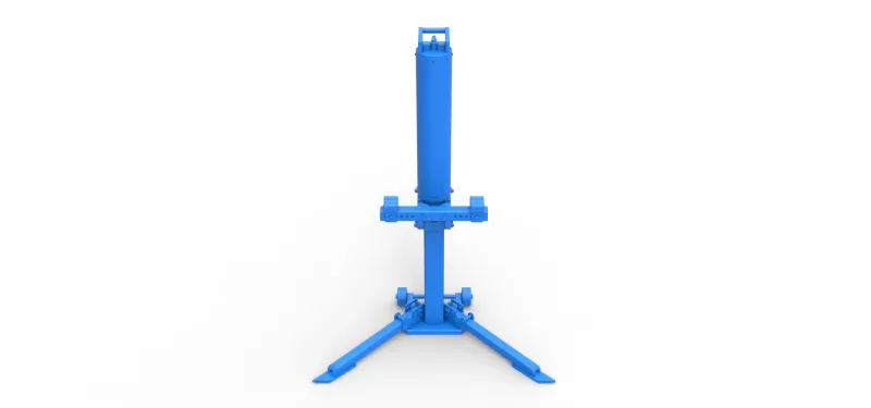 Bumper Jack for race car Scale 1:25 - Model preview 4