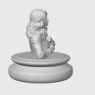 Keira Knightley 3D Bust Print - Model thumbnail 6