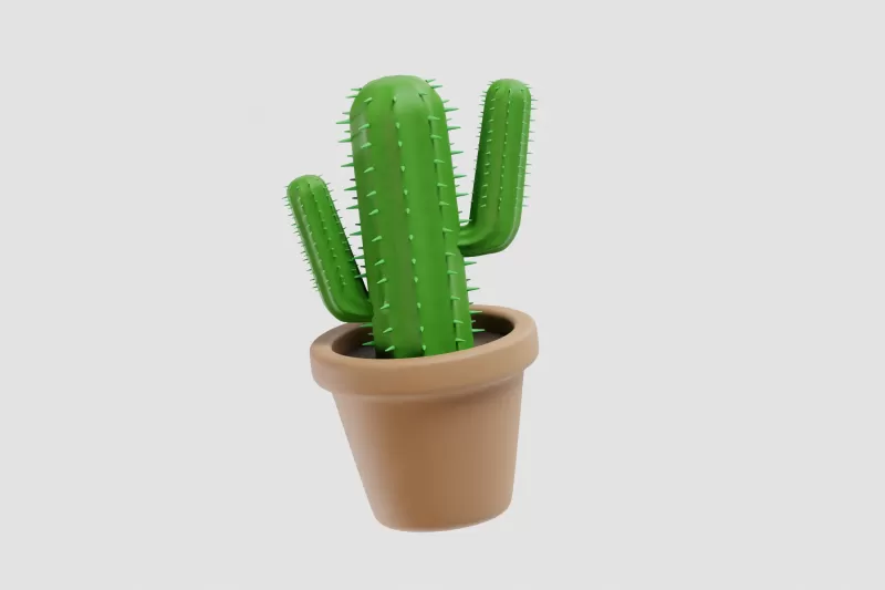 Cactus Plant - Model preview 7