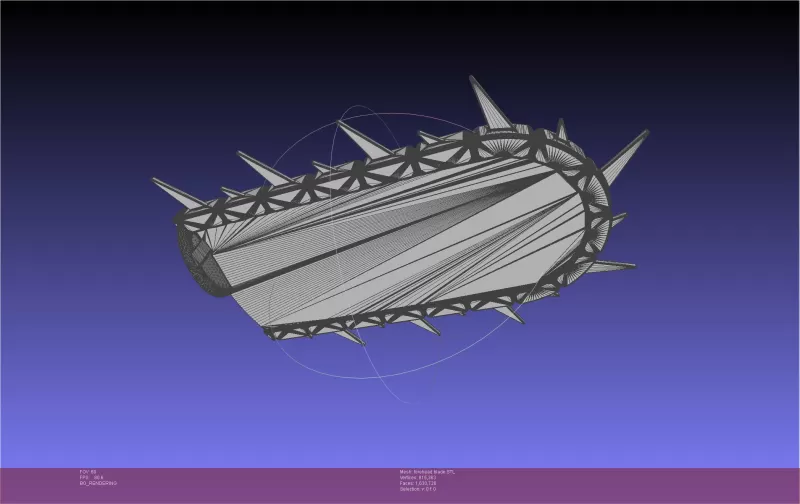 Chainsaw Man Denji Head Stump Blade - Model preview 6