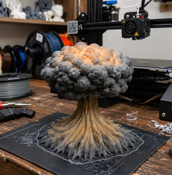 volcano - Model preview 2