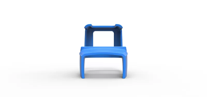 Shell of Vintage Supermodified stock car Version 3 Scale 1:25 - Model preview 5