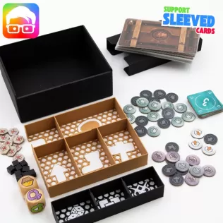 Haunted Lands board game organizer by @ammedia3d - Model thumbnail 7