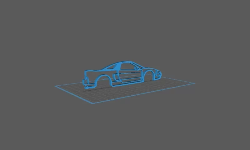 Acura - NSX 1991 Wall Art - Model preview 2