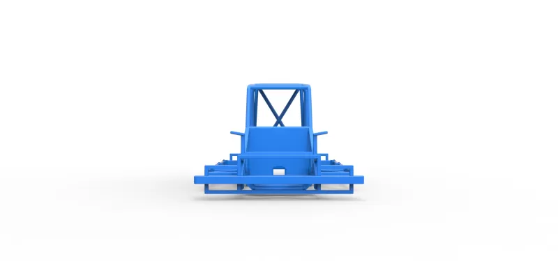Frame of New Zealand Ministock car Version 2 Scale 1:25 - Model preview 5