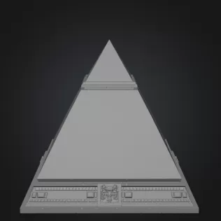 pyramid sculpture