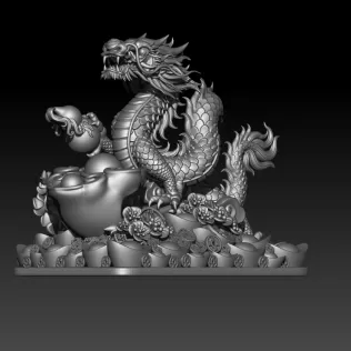 Zodiac Dragon - Model thumbnail 1