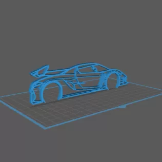 Koenigsegg - Jesko Wall Art - Model thumbnail 1