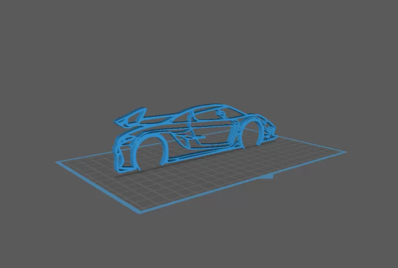 Koenigsegg - Jesko Wall Art - Model preview 1
