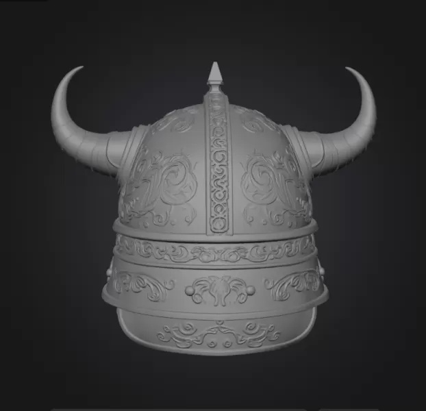 Viking Helmet - Model preview 3