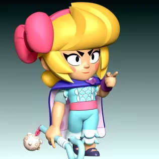 Bo Peep Bibi - Brawl Stars - Model thumbnail 8