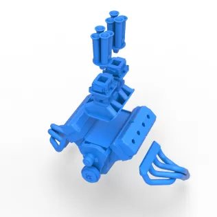 Engine of Gasser Version 2 Scale 1:25 - Model thumbnail 15