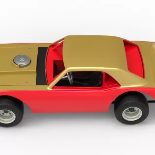 Vintage Semi-Late Model Stock Car Scale 1:25 - Model thumbnail 10