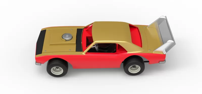 Vintage Semi-Late Model Stock Car Scale 1:25 - Model preview 10