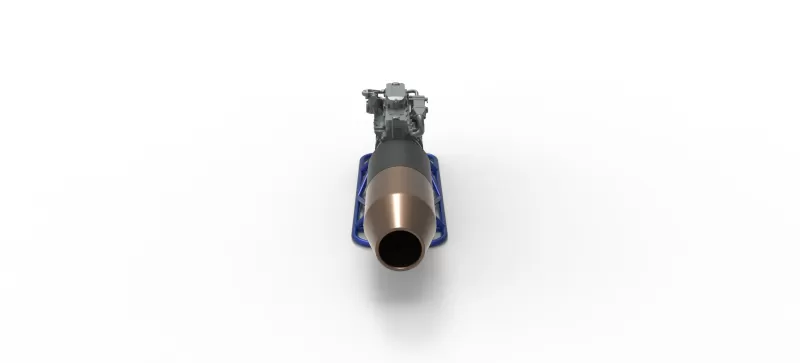 Jet engine on the frame Scale 1:25 - Model preview 12