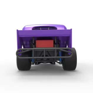 Vintage Dirt Modified stock car Scale 1:25 - Model thumbnail 16