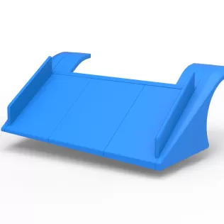 Nose of Wedge Dirt Late model Scale 1:25