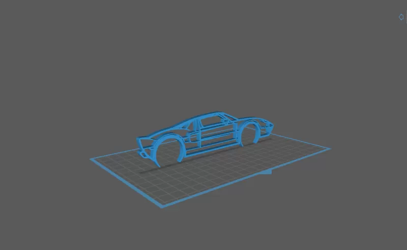Ford - GT Wall Art - Model preview 1