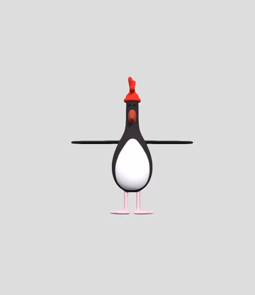 feathers mcgraw - Model preview 2