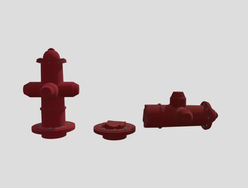 Simple Hydrant - Model preview 4