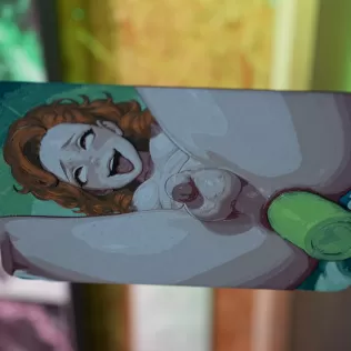 FUTA BEACH DILDO CHASTITY [NSWF HueForge] - Model thumbnail 6