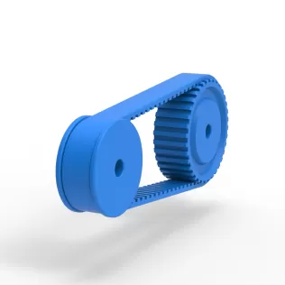 Belt drive Scale 1:16 - Model thumbnail 2