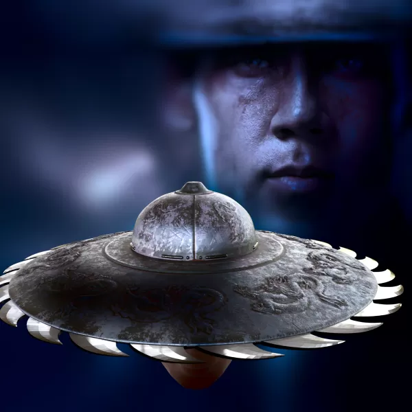 mortal kombat 2 hat Kung Lao - Model preview 2