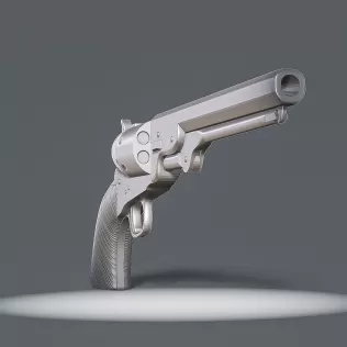 Colt Navy 1851 #RoZ - Model thumbnail 2
