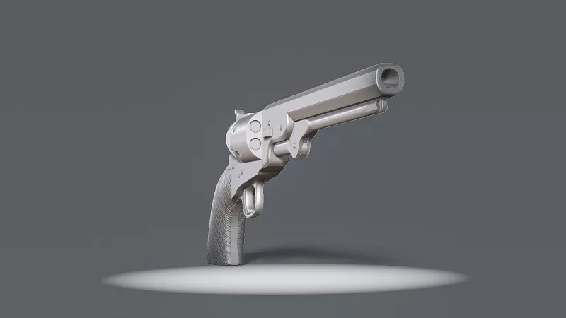 Colt Navy 1851 #RoZ - Model preview 2