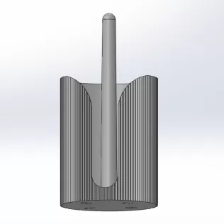 🧻✨ Smart Modern Paper Towel Holder | Minimal & Functional Kitch - Model thumbnail 2