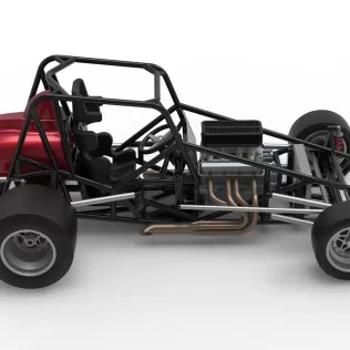 Pavement Silver Crown Car Base Version 3 Scale 1:25 - Model thumbnail 23