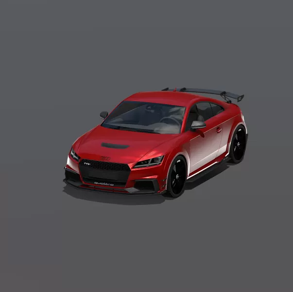 TT RS Coupe Performance Package - Model preview 1