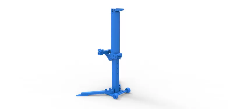 Bumper Jack for race car Scale 1:25 - Model preview 8