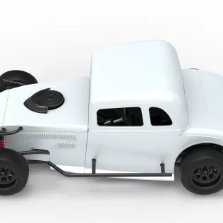 Canadian vintage modified stock car Scale 1:25 - Model thumbnail 10