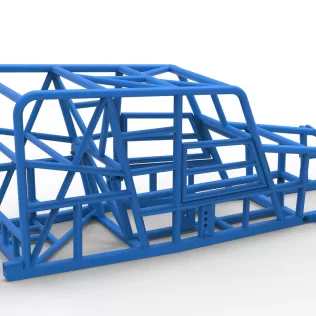 Frame of Dwarf car Scale 1:25 - Model thumbnail 13