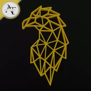 Eagle - Geometric - 2D Wall Art Decor