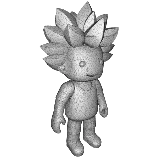 Character Kitbash Collection – High-Poly Stylized 3D Figures - Model preview 13