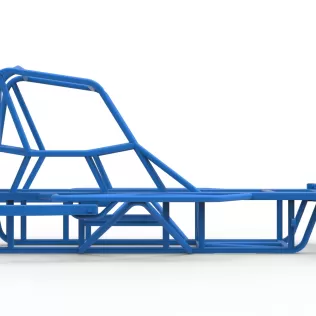 Frame of BriSCA Micro Formula 2 Stock Car Scale 1:16 - Model thumbnail 15