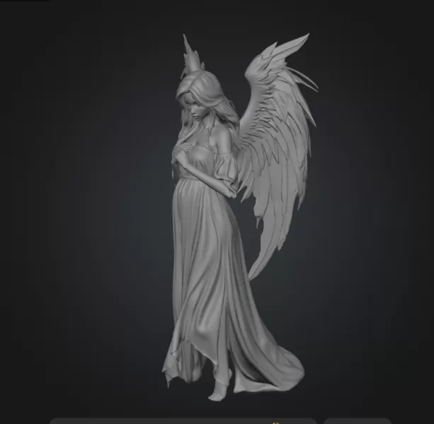 Fallen angel - Model preview 2