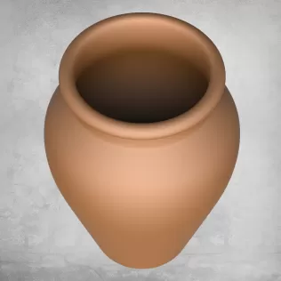 Pottery Vessel Collection (8 Pottery Vessels) - Model thumbnail 11
