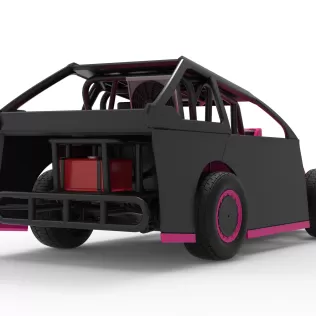 Mod Lite Race car Version 2 Scale 1:25 - Model thumbnail 19